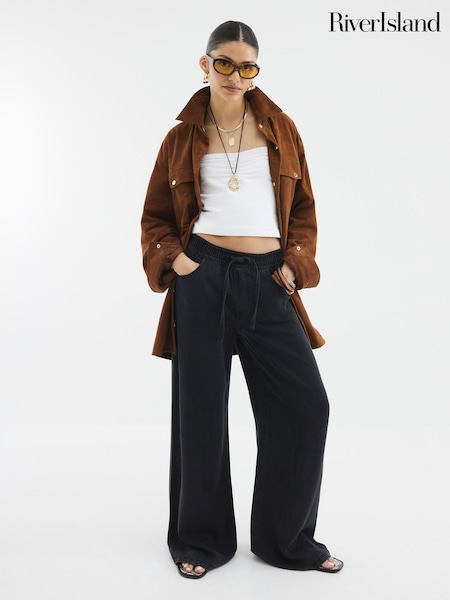 River Island Wide leg Pyjama Jeans (W82295) | 87 € - 153 €