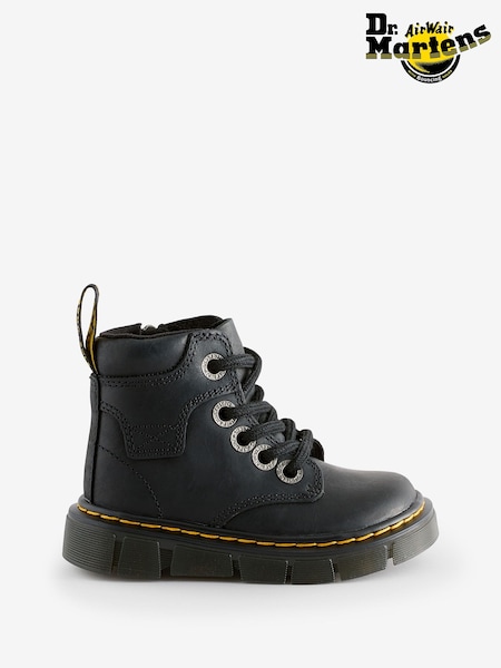 Dr. Martens Black Raffe Ankle T Wyoming Boots (W82445) | AED466