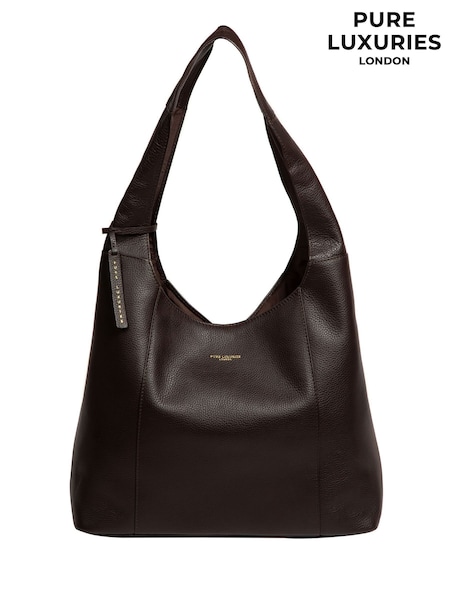 Pure Luxuries London Nina Leather Shoulder Bag (W82918) | €62