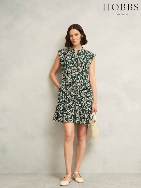Verde - Hobbs Layla Dress (W82933) | R$ 1.085