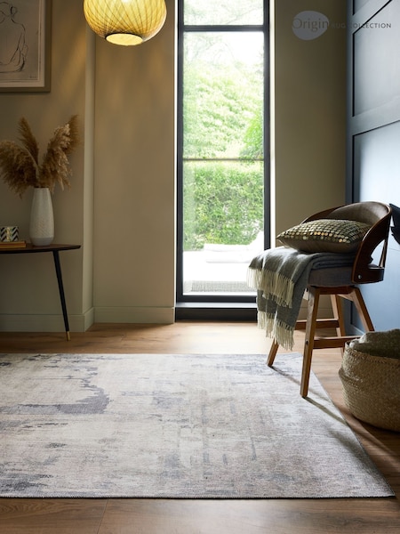 Origin Rugs Glacier Washable Arctic Scape Rug (W83192) | 338 QAR - 598 QAR