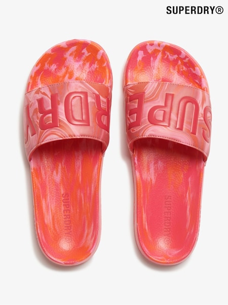 Superdry Marble Pool Sliders (W83541) | R$ 245
