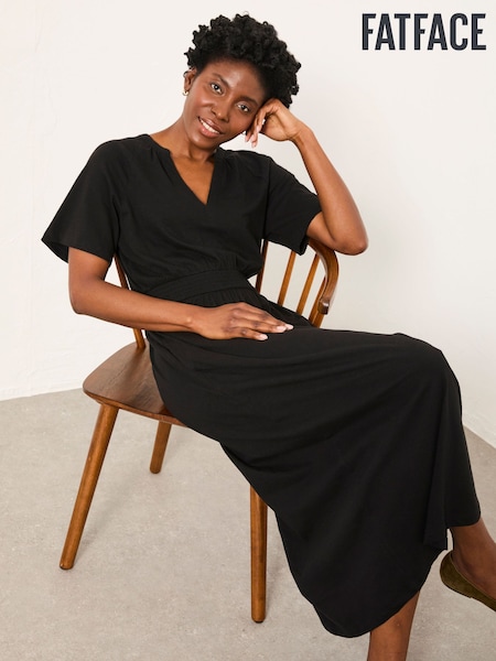 FatFace Jersey Midi Dress (W83567) | 369 LEI