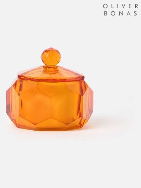 Oliver Bonas Orange Bergamot & Mandarin Glass Candle (W83590) | €34