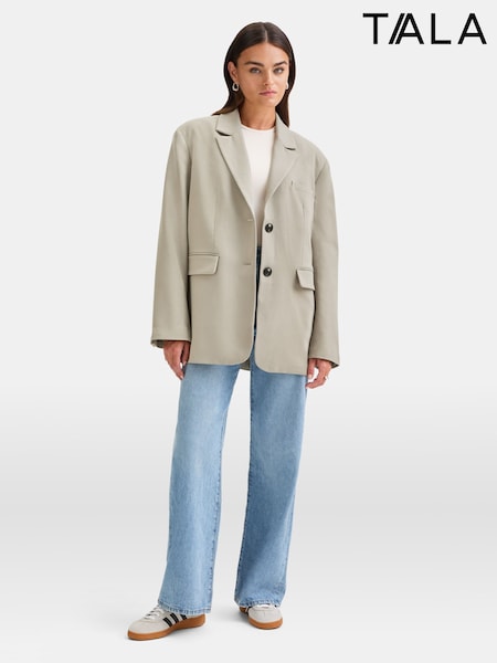 TALA Green Oversized Everyday Tailoring Multiway Blazer (W83640) | R$ 1.380