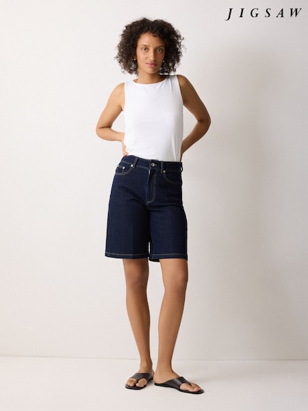 Jigsaw White Straight Neck Vest (W83651) | €50