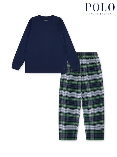 Polo Ralph Lauren Long Sleeve T-Shirt & Woven Joggers Pyjamas Set (W83655) | 113 €