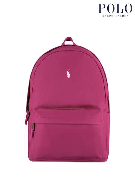 Розовый - Polo Ralph Lauren Kids Polo Logo Backpack (W83672) | €106
