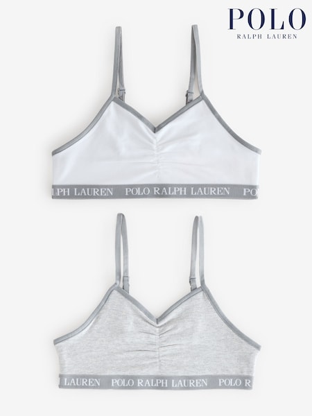 Polo Ralph Lauren Solid Scoop Neck Bralettes 2 Pack (W83673) | € 59