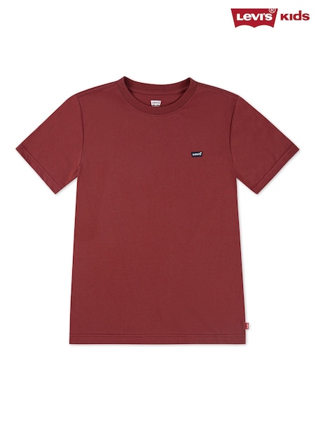 Levi's® Red Short Sleeve Batwing Chest Hit T-Shirt (W83734) | €17.50 - €20