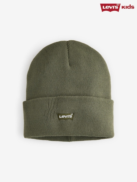 Levi's® Green Logo Embroidered Beanie (W83737) | AED87
