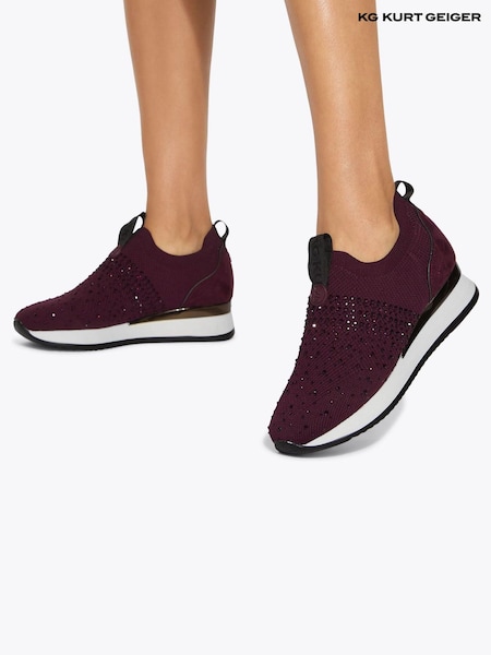 KG Kurt Geiger Red Lara2 Trainers (W83754) | €101