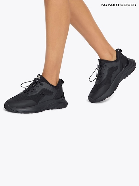KG Kurt Geiger Lisbon Black Trainers (W83755) | €105
