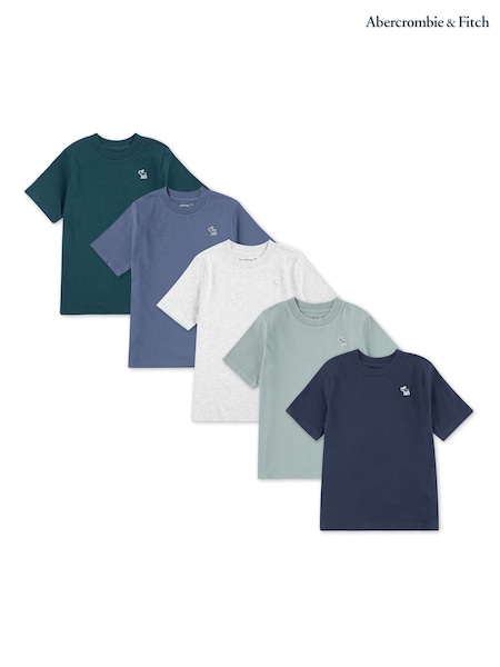Abercrombie & Fitch Blue Pack Short Sleeve T-Shirt (W83774) | €69