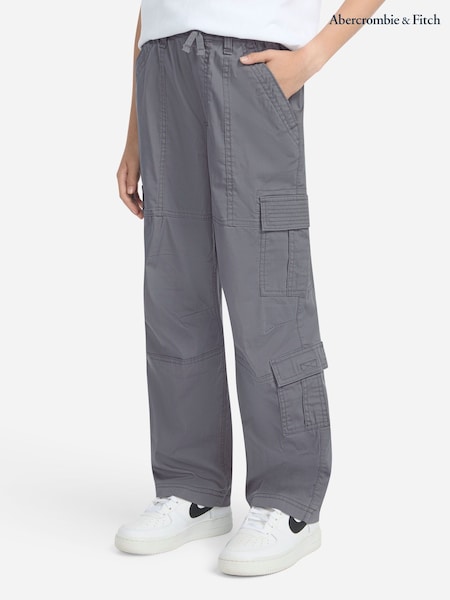 Abercrombie & Fitch Grey Cargo Trousers (W83783) | €69