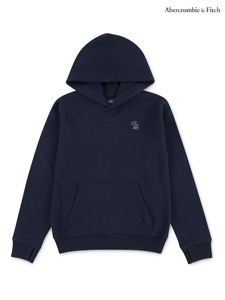Abercrombie & Fitch Essentials Fleece Logo Popover Hoodie (W83787) | €46