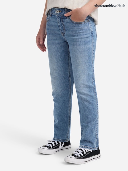 Abercrombie & Fitch High Rise 90s Straight Leg Jeans (W83788) | €58