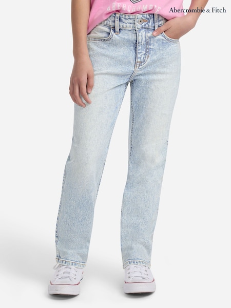 Abercrombie & Fitch High Rise 90s Straight Leg Jeans (W83790) | €58