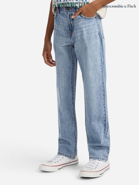 Abercrombie & Fitch Blue Fit Jeans (W83797) | AED320