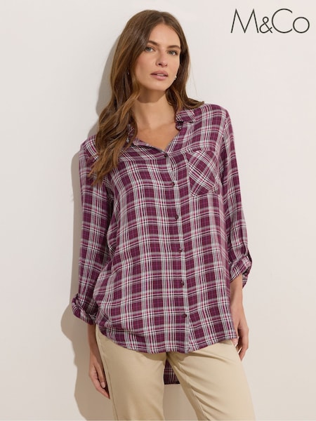M&Co Check Shirt (W83838) | R$ 325