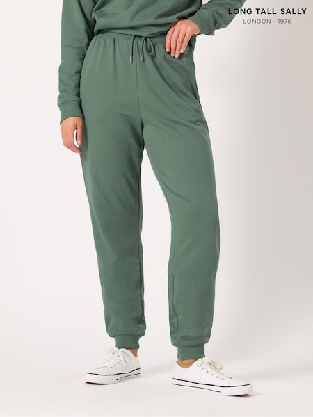 Long Tall Sally Green Cuffed Joggers (W83879) | €29
