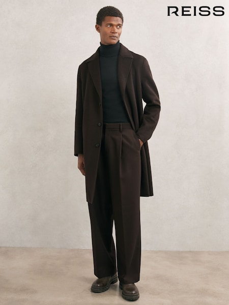 Reiss Dark Brown Squire Coat (W83992) | €455
