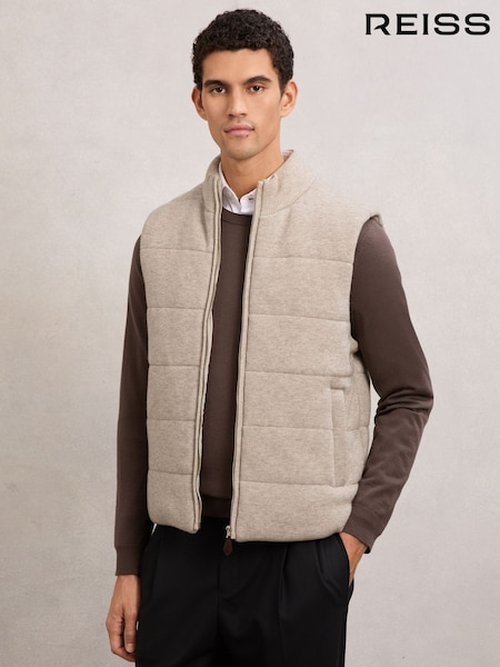 Reiss Oatmeal Otley Gilet (W84007) | R$ 1.760