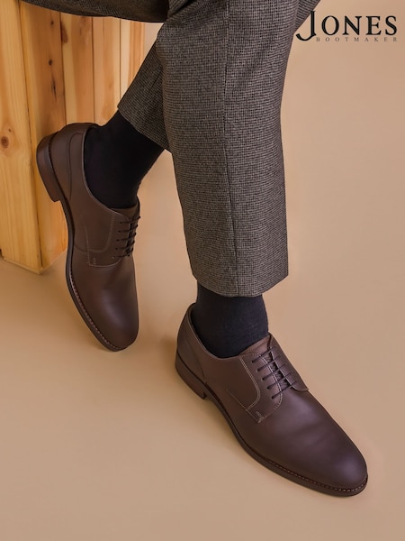 Jones Bootmaker Brown Luco Leather Casual Shoes (W84061) | €140