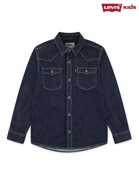 Levi's® Blue Logo Barstow Western Overshirt (W84068) | 198 QAR - 223 QAR