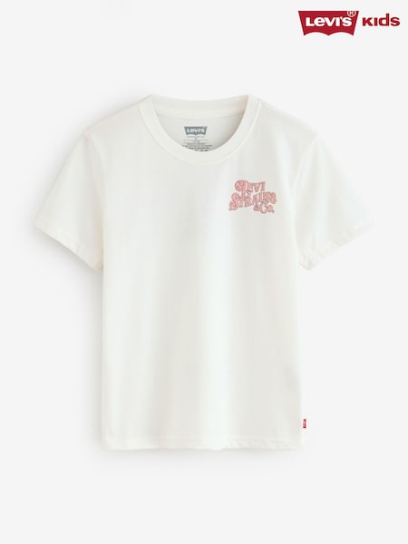 Levi's® Cream Worn By Cowboys Western Graphic Print Short Sleeve T-Shirt (W84106) | €22.50 - €25