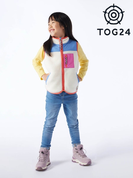 Tog 24 Blue Kids Damara Shaun The Sheep Sherpa Gilet (W84202) | €37