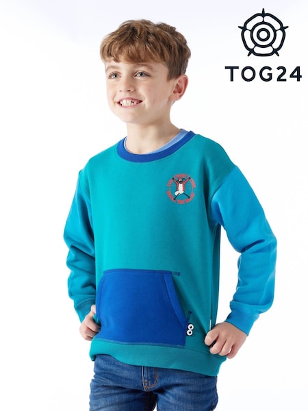 Tog 24 Green Kids Cheviot Shaun The Sheep Sweatshirt (W84217) | AED146