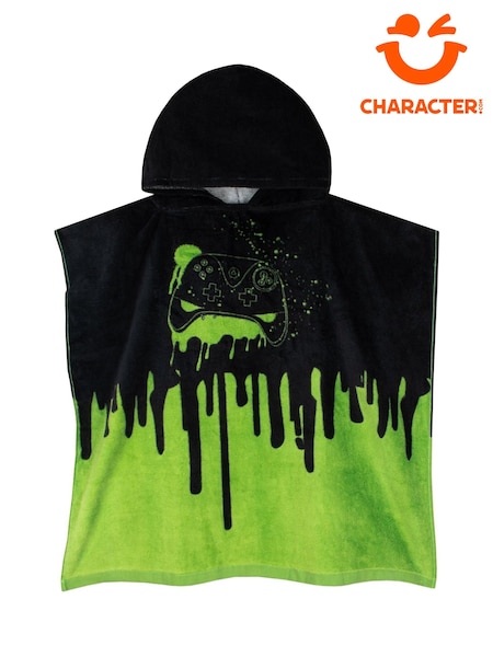 Character Black Harry Bear Gaming Towel Poncho (W84241) | €19