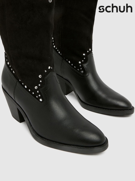 Schuh Brielle Studded Western Boots (W84425) | € 76