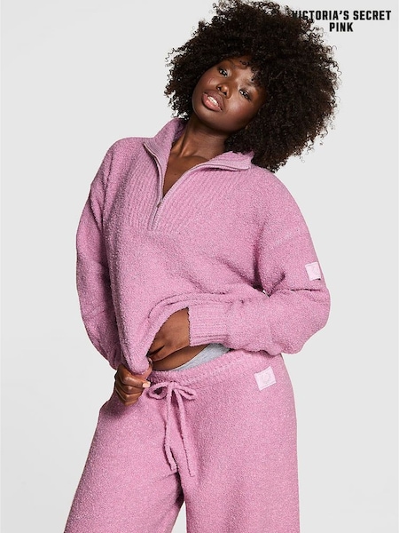 Victoria's Secret Pink Hushed Lilac Purple Knitted Sweatshirt (W84468) | €64