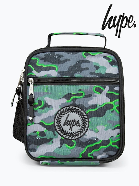 Hype Boys Green Glow Camo Lunch Box (W84748) | €24