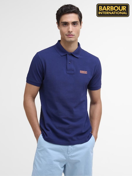Barbour® International Blue Essential Polo Shirt (W84785) | €60