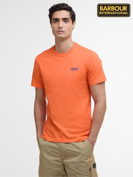 Barbour® International Small Orange Logo T-Shirt (W84805) | 148 QAR