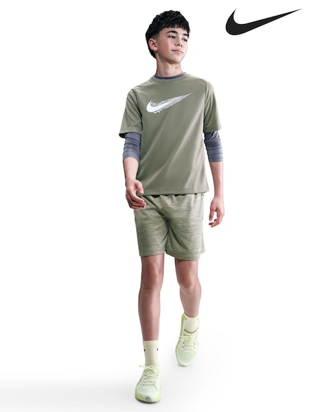 Nike Army Green Multi Dri-FIT Shorts (W85015) | €27