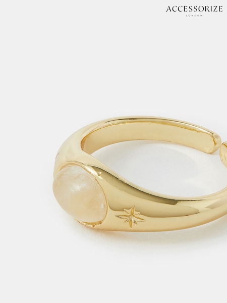 Accessorize 14ct Moonstone Adjustable Ring (W85244) | 1 202 грн