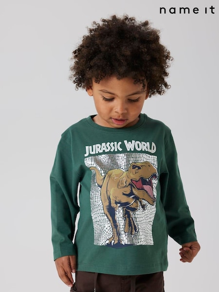 Name It Jurassic World Graphic Print Long Sleeve T-Shirt (W85259) | 24 €