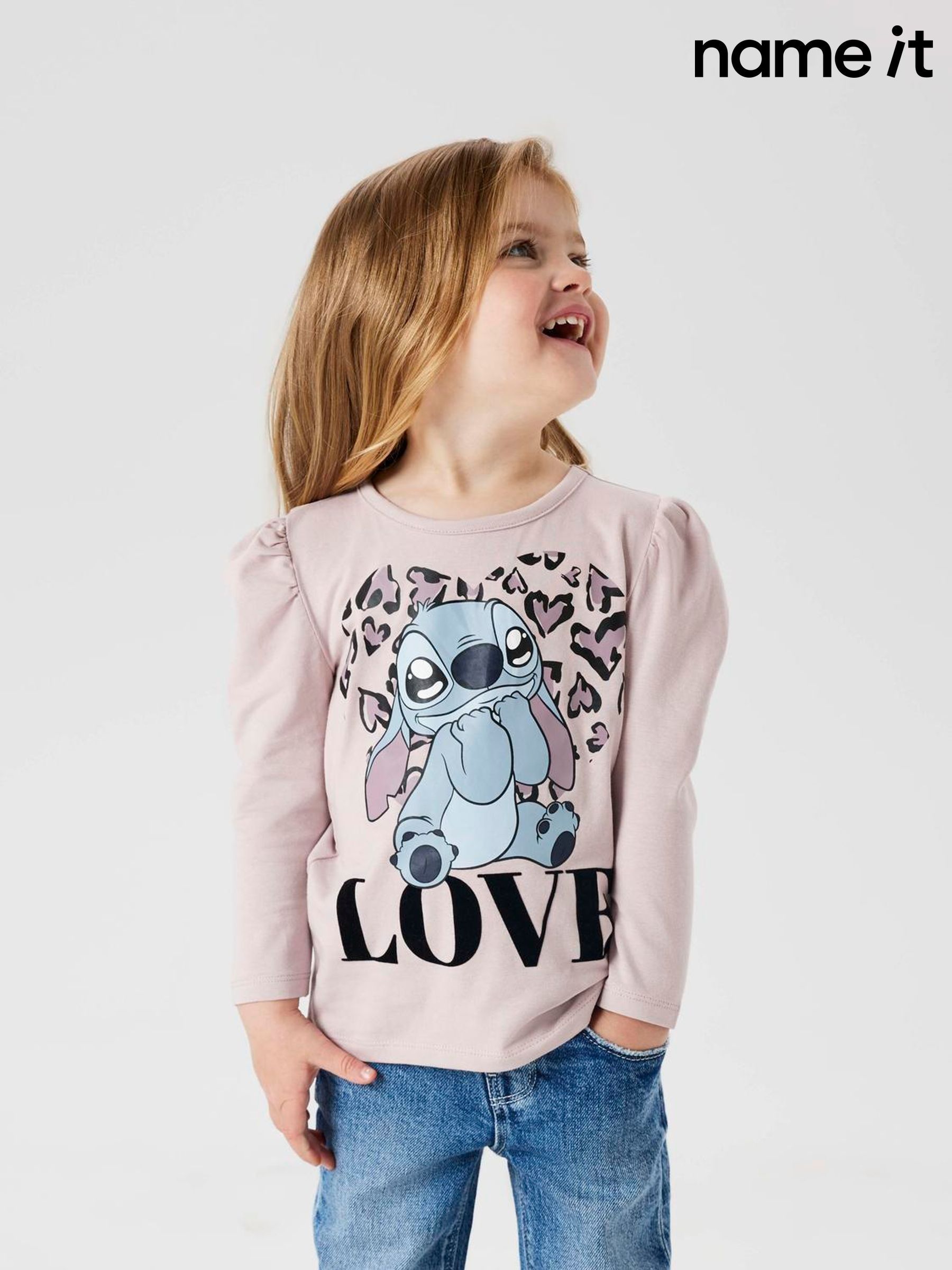 NAME IT Jungen T-Shirt 'Stitch' – Kurzarm, Rundhals, Aus Baumwolle, Für Kinder