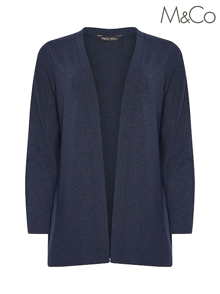 M&Co Blue Plain Cardigan (W85291) | R$ 275