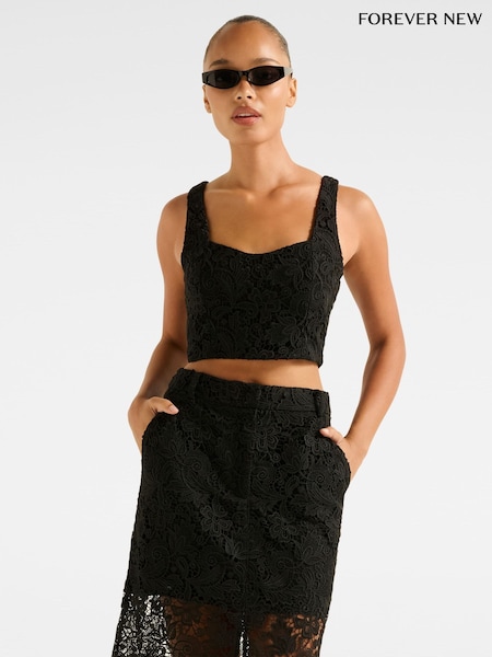 Forever New Lana Lace Bralette Top (W85389) | R$ 545