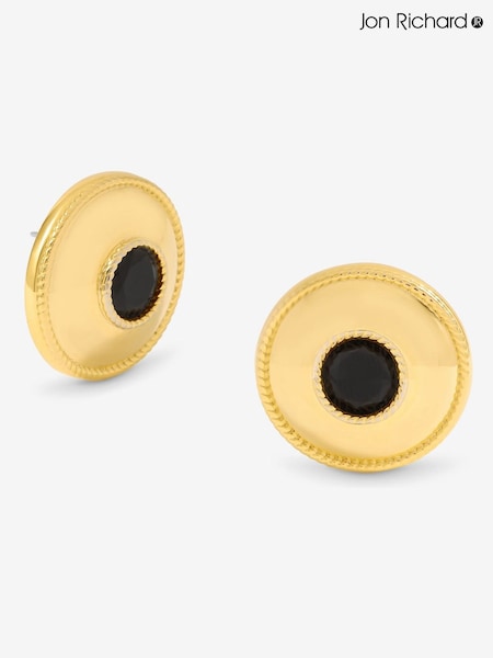 Jon Richard Gold Tone Statement Polished And Round Earrings (W85508) | €25