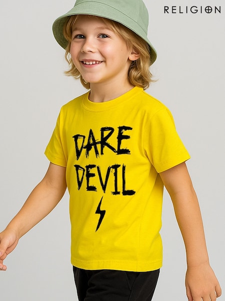 Religion Yellow Dare Devil T-Shirt (W85566) | €22.50