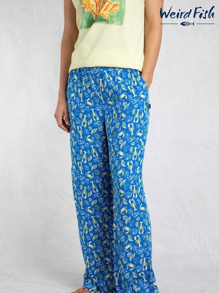 Weird Fish Kannina Printed Trousers (W85569) | R$ 445