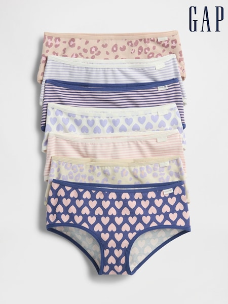 Gap Purple Hipster Knickers 7-Pack (2-2mths) (W85626) | €33