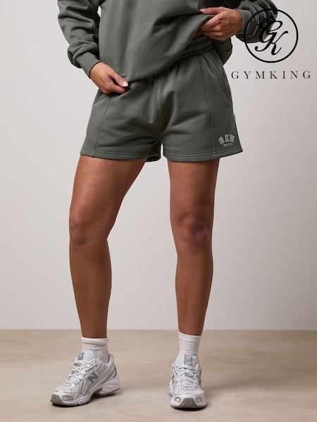 Gym King Green Fleece Shorts (W85714) | R$ 295