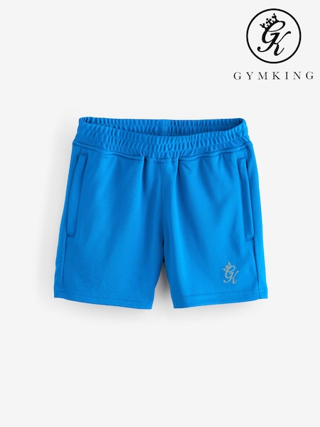 Gym King Blue Lightweight Poly Shorts (W85758) | R$ 150